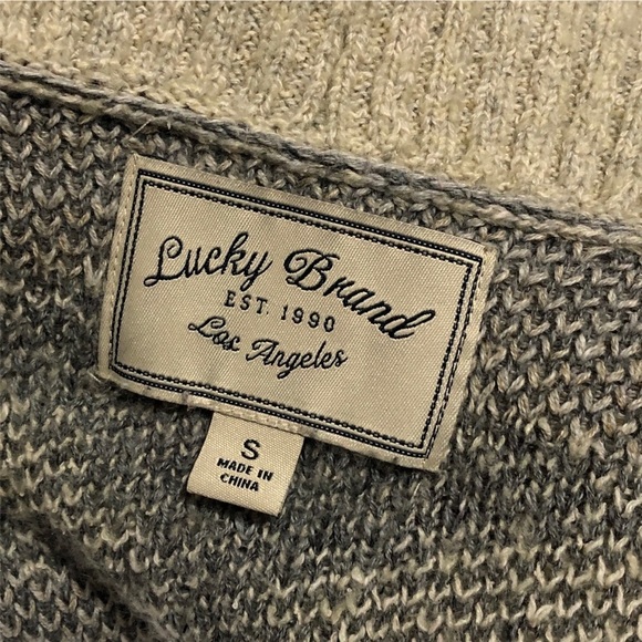 Lucky Brand Open Cardigan - Picture 6 of 10